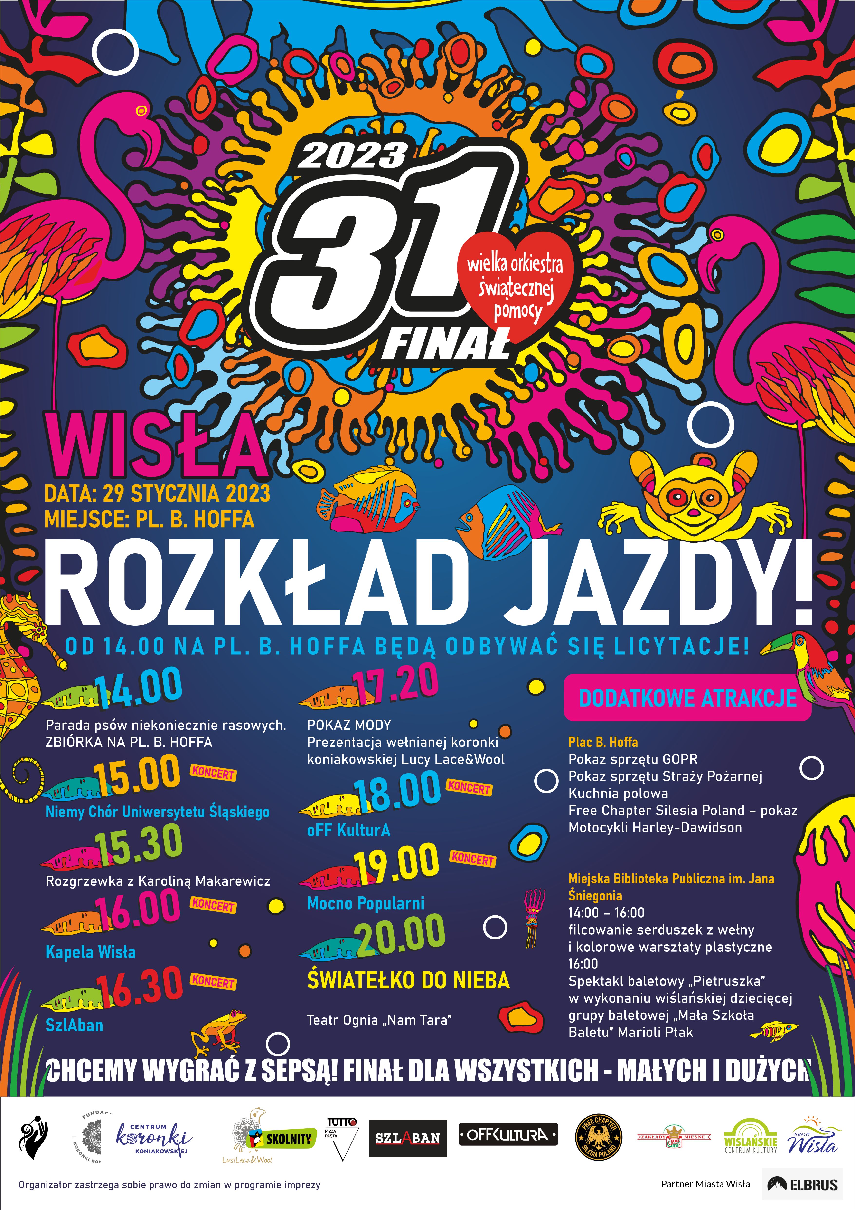 plakat_wośp_wisła_2023