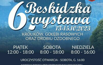 Zdjęcie do 6. BESKIDZKA WYSTAWA KR&Oacute;LIK&Oacute;W, GOŁEBI I DROBIU OZDOBNEGO