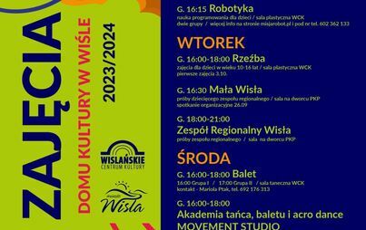 Zdjęcie do ZAJĘCIA W DOMU KULTURY