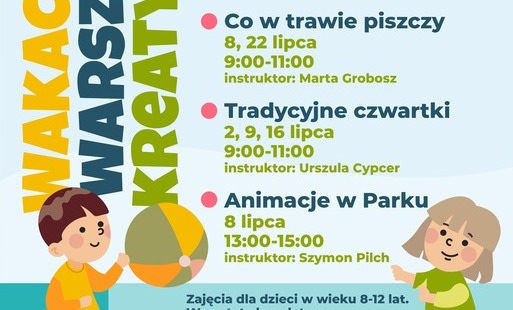 Zdjęcie do ZAJĘCIA WAKACYJNE DLA DZIECI